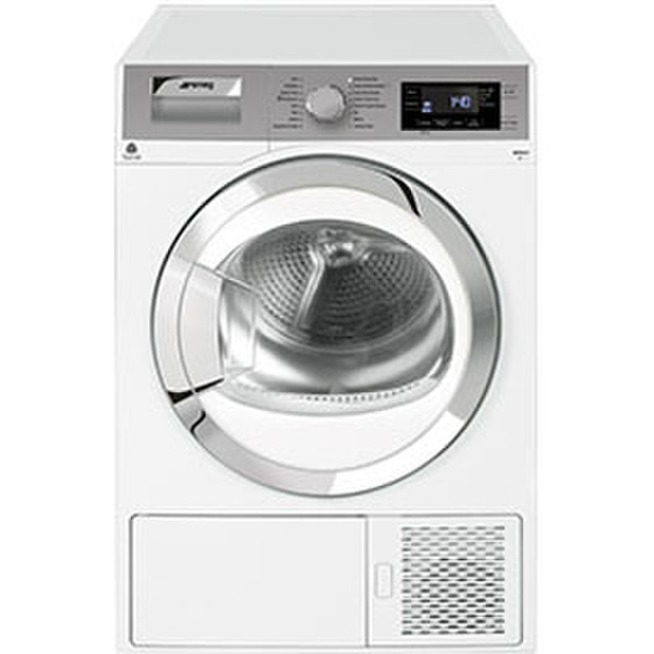Smeg DHT83LIT freestanding Front-load 8kg A+++ Silver,White tumble dryer