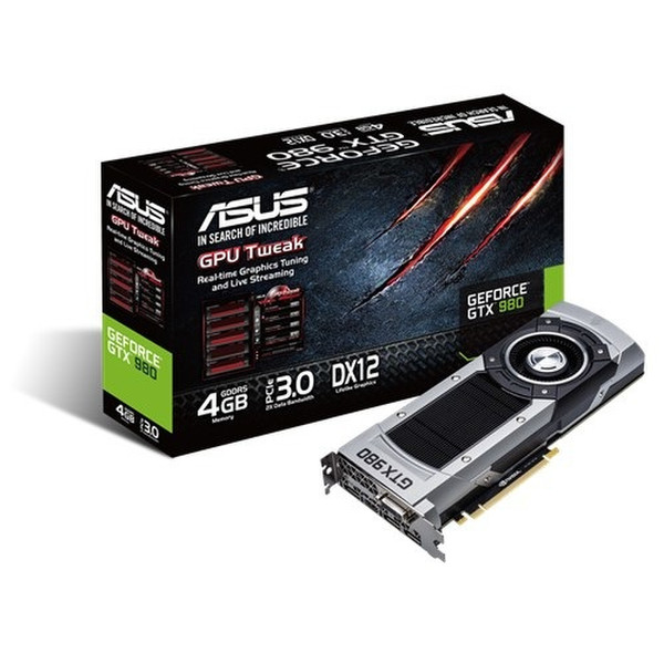 ASUS GTX980-4GD5 GeForce GTX 980 4ГБ GDDR5