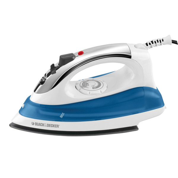 Black & Decker Quick ‘N Easy Steam iron Blue,White