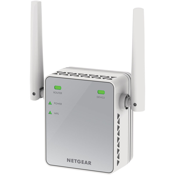 Netgear EX2700-100PES Network repeater Weiß Netzwerk-Erweiterungsmodul