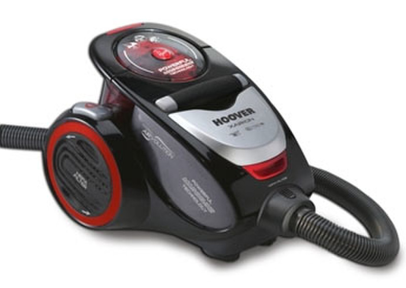 Hoover XP71_XP10 Zylinder-Vakuum 1.5l 700W A Schwarz