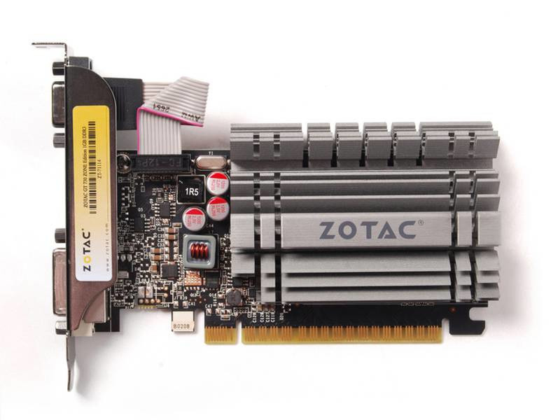 Zotac GeForce GT 730 GeForce GT 730 1ГБ GDDR3