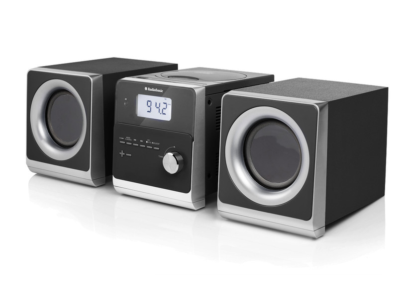 AudioSonic HF-1260 Micro set 10W Black,Silver home audio set