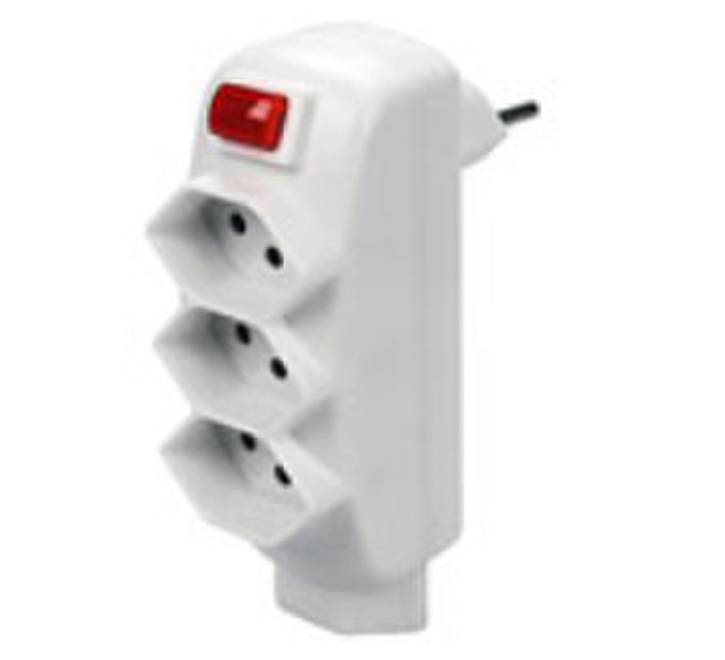 Steffen 14 9755 0 4AC outlet(s) Weiß Spannungsschutz