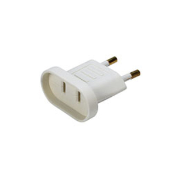 Steffen 149550 White power plug adapter