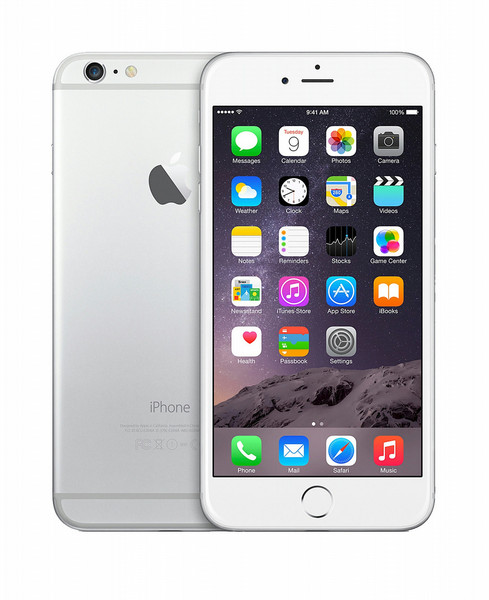 Apple iPhone 6 Single SIM 4G 64GB Silber Smartphone
