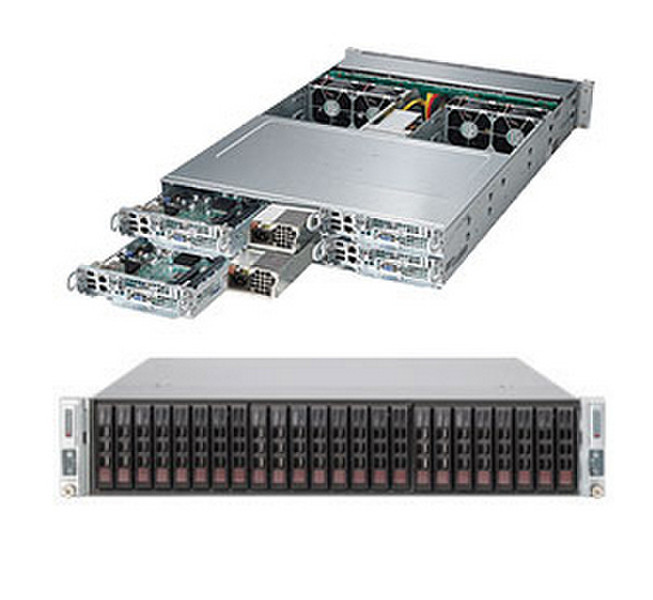 Supermicro SuperServer 2028TP-HC0TR LGA 2011-v3 2U Черный