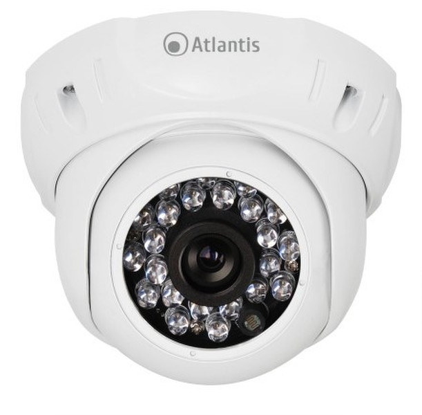 Atlantis Land A09-VT700D-10-W IP security camera Indoor & outdoor Dome White security camera