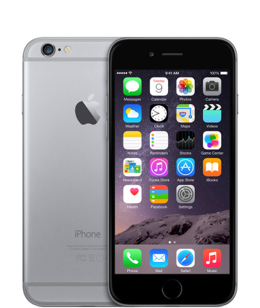 Apple iPhone 6 Single SIM 4G 64GB Grau Smartphone