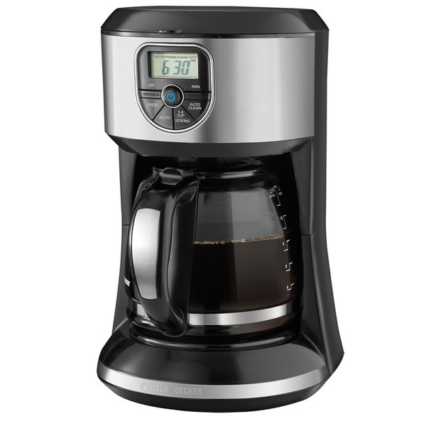 Applica CM4000S Капельная кофеварка 12чашек Черный, Нержавеющая сталь кофеварка
