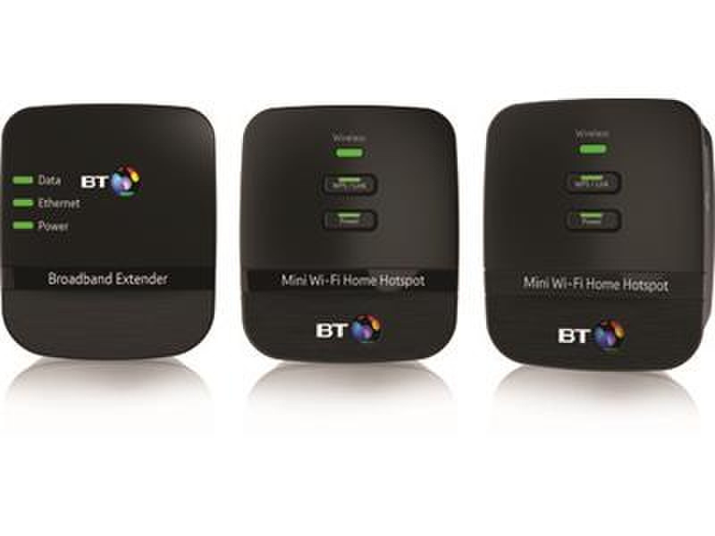 British Telecom 079030 Network transmitter & receiver Schwarz Netzwerk-Erweiterungsmodul