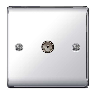 Nexus NPC60 Coaxial Chrome socket-outlet