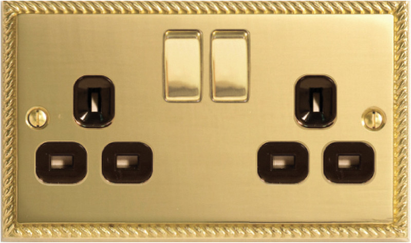 Nexus NBG22B Brass socket-outlet