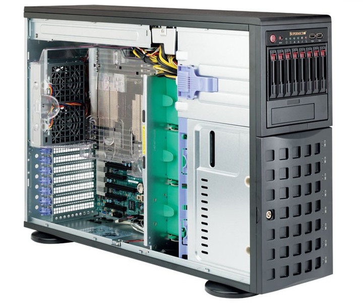 Supermicro SuperServer 7048R-C1R LGA 2011-v3 4U Черный