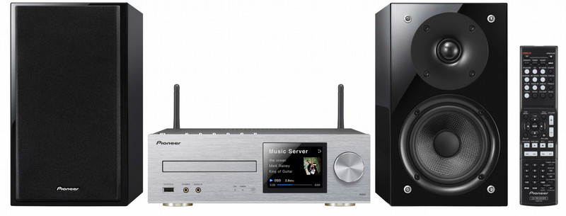Pioneer X-HM82-S Micro set 100W Silver home audio set