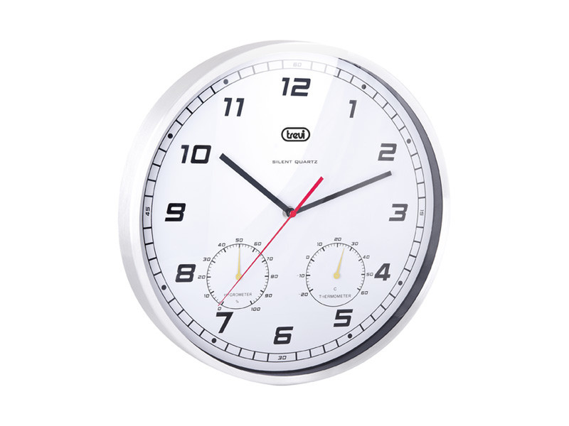Trevi OM 3321 HT Mechanical wall clock Круг Cеребряный