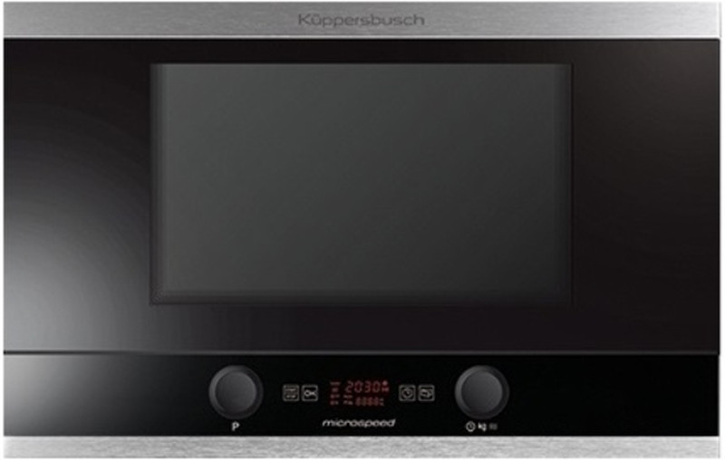 Küppersbusch EMWGR 3260.0 J1 Built-in 22L 850W Black,Silver microwave