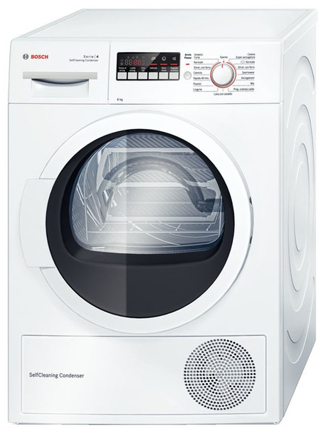 Bosch Maxx WTW86218II Отдельностоящий Фронтальная загрузка 8кг A++ Белый сушилка для белья