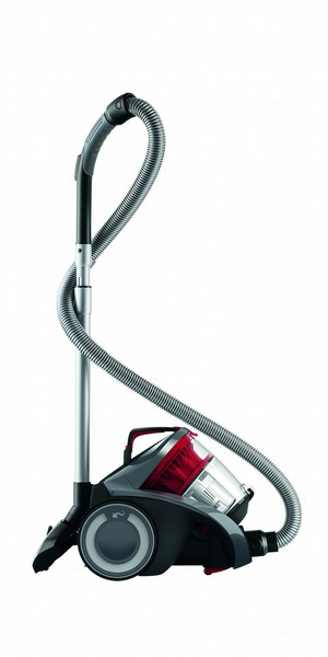 Dirt Devil REBEL52HF Cylinder vacuum cleaner 1.8L B Black,Red