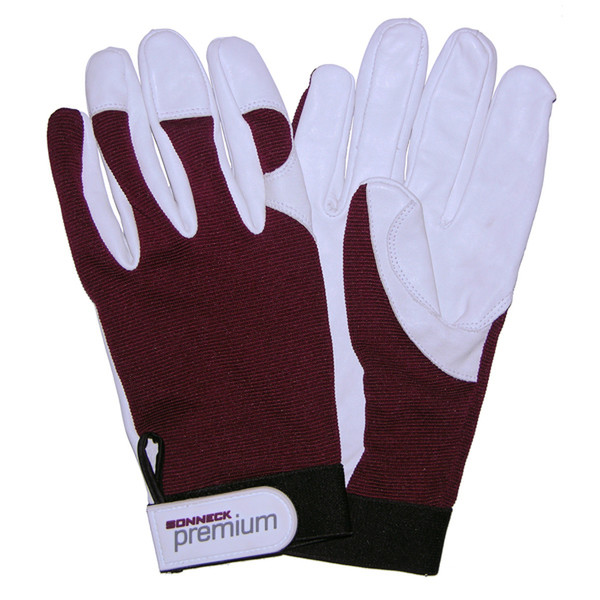 Sonneck P361003 Leather Red,White protective glove