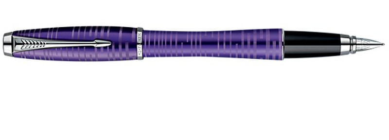 Parker Urban Premium Black,Chrome,Purple 1pc(s) fountain pen