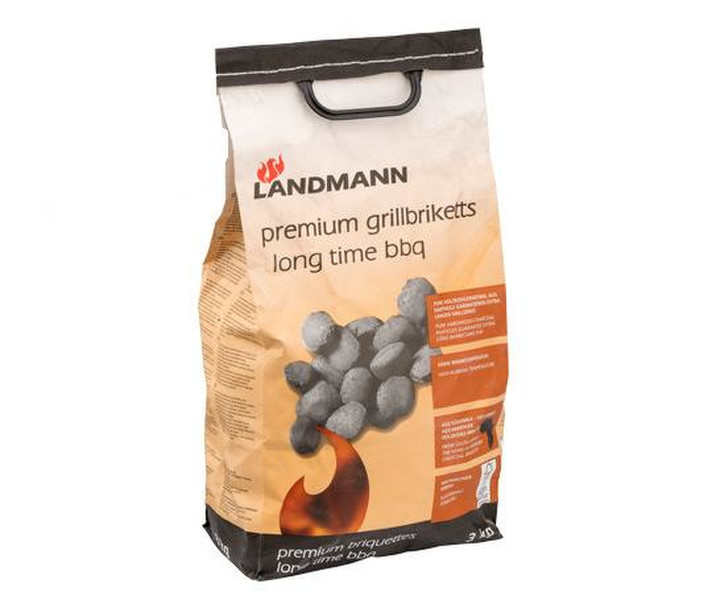 LANDMANN 09520 3000г charcoal for barbecue/grill