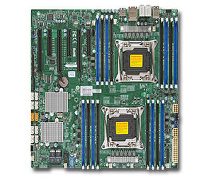 Supermicro X10DAC Intel C612 LGA 2011 (Socket R) Расширенный ATX материнская плата для сервера/рабочей станции