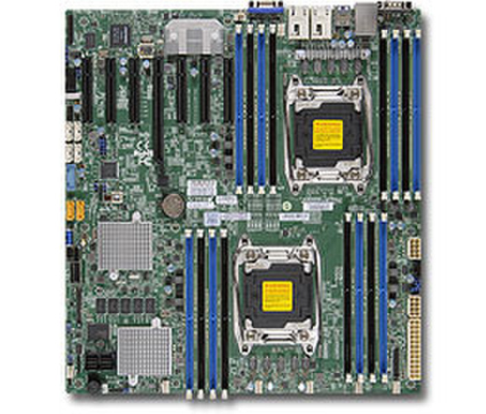 Supermicro MBD-X10DRH-CT-B Intel C612 Socket R (LGA 2011) ATX server/workstation motherboard