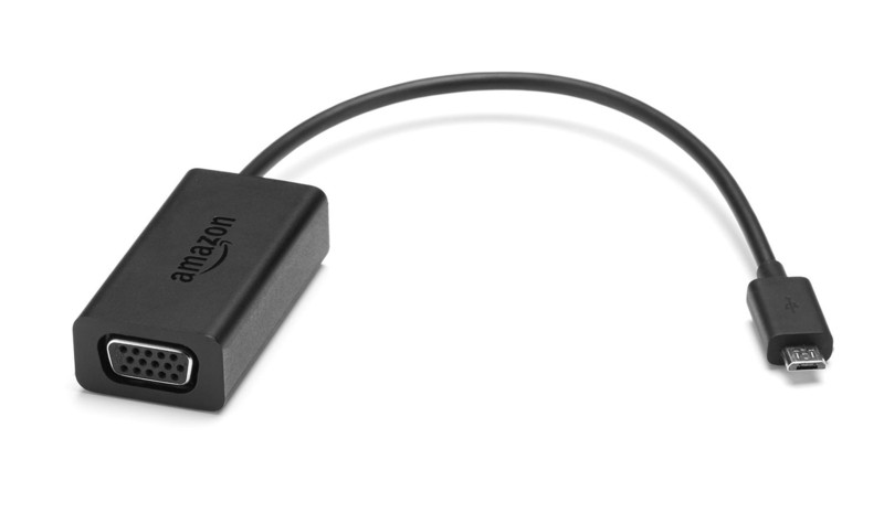 Amazon PS76GR 2x Micro USB VGA Черный кабельный разъем/переходник