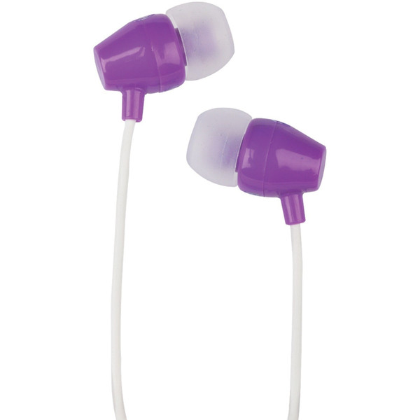 Audiovox HP159PL Стереофонический Вкладыши Пурпурный гарнитура мобильного устройства