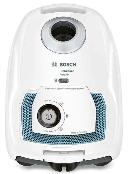 Bosch BGL4SIL69W Цилиндрический пылесос 4л 700Вт A Белый пылесос