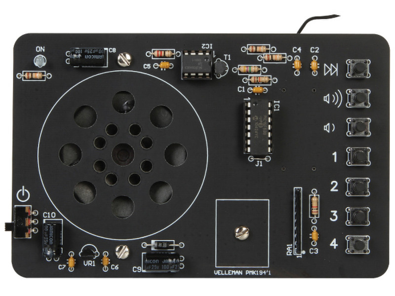 Velleman MK194 Цифровой Черный радиоприемник