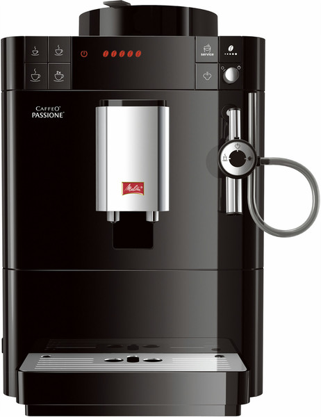 Melitta Caffeo Passione Отдельностоящий Автоматическая Espresso machine 1.2л Черный