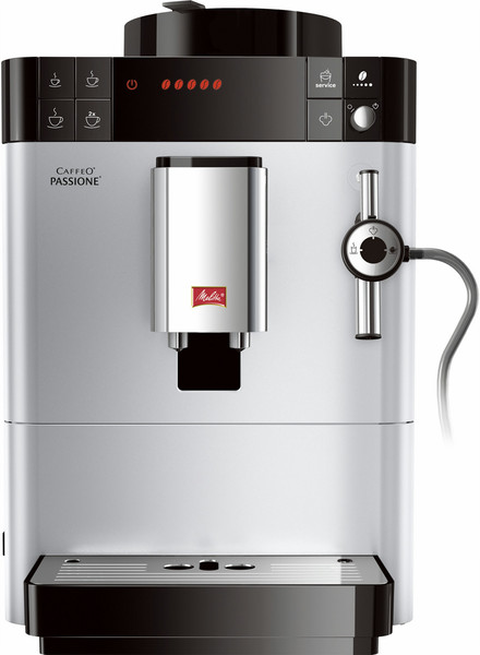 Melitta Caffeo Passione freestanding Fully-auto Espresso machine 1.2L Silver