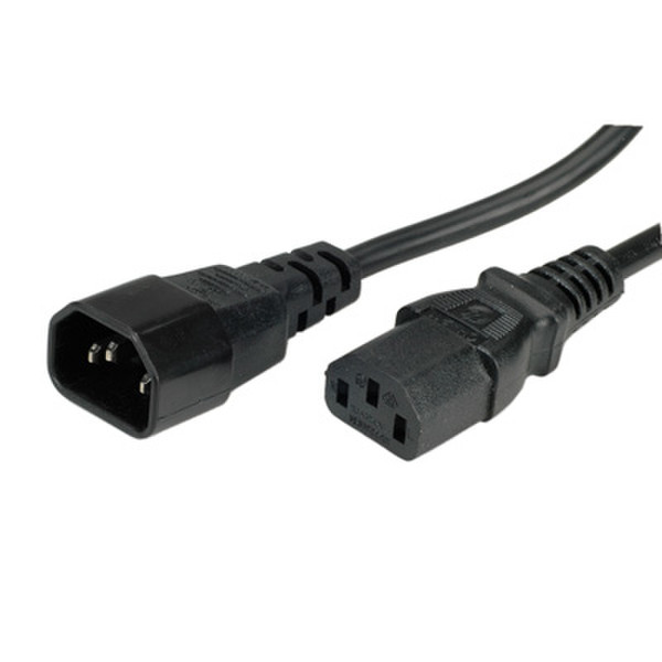 ITB RO19.08.1510 1м IEC 320 IEC 320 Черный кабель питания