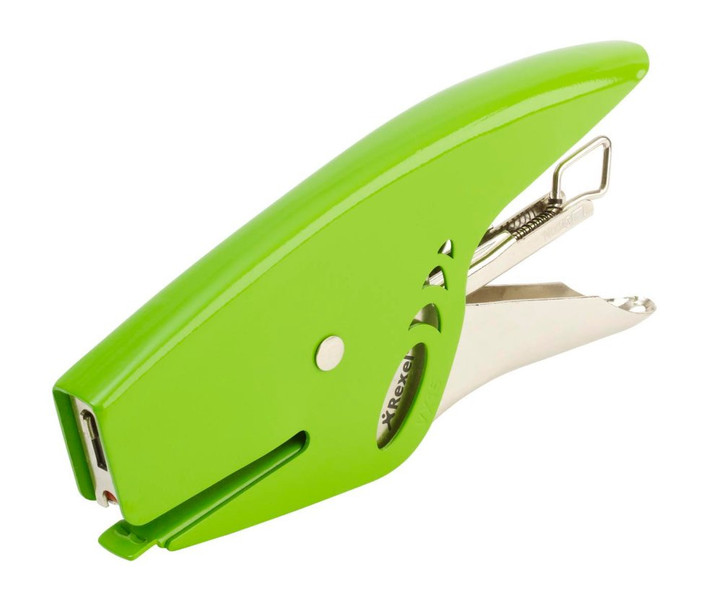 Rexel VX15 Metal Plier Stapler Green