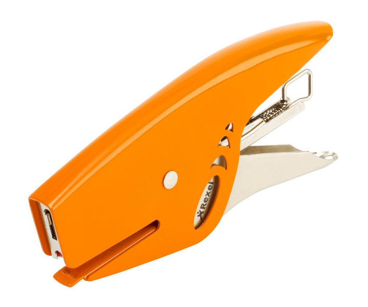 Rexel VX15 Metal Plier Stapler Orange