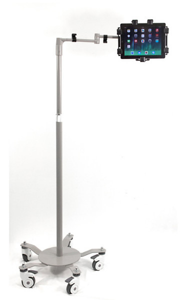 Ergotech Group FDM-VERSA-FLEX Tablet Multimedia stand Grey multimedia cart/stand