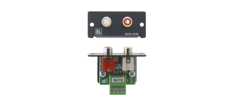 Kramer Electronics WA-2N switch plate/outlet cover