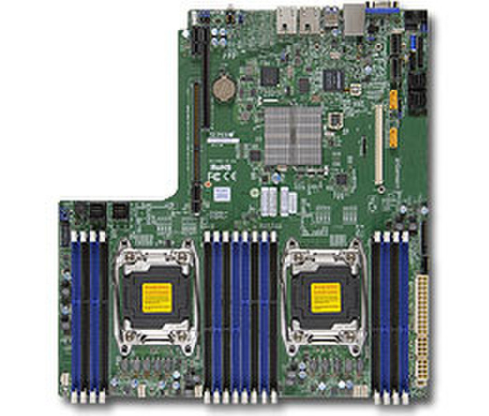Supermicro X10DDW-i Intel C612 Socket R (LGA 2011) материнская плата для сервера/рабочей станции