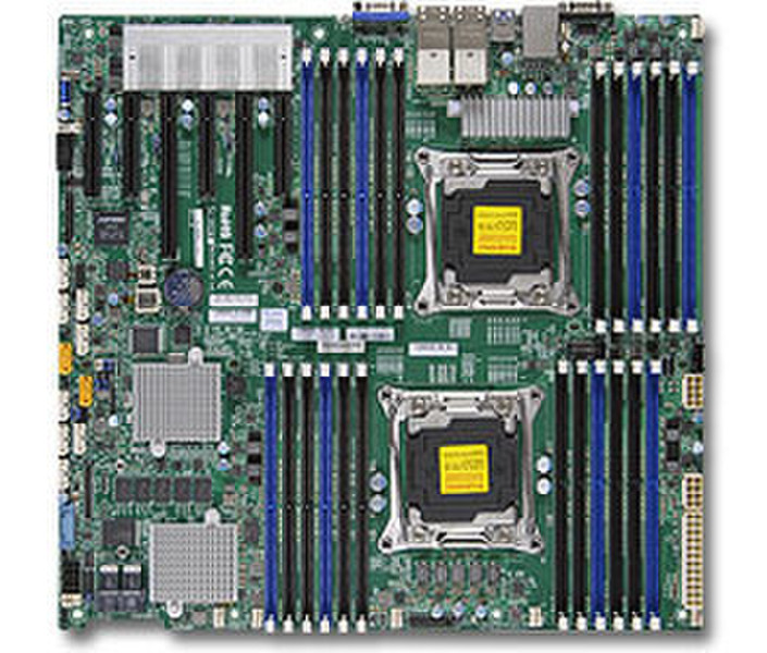 Supermicro X10DRC-T4+ Intel C612 Socket R (LGA 2011) Расширенный ATX материнская плата для сервера/рабочей станции