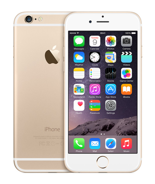 Apple iPhone 6 Одна SIM-карта 4G 64ГБ Золотой смартфон