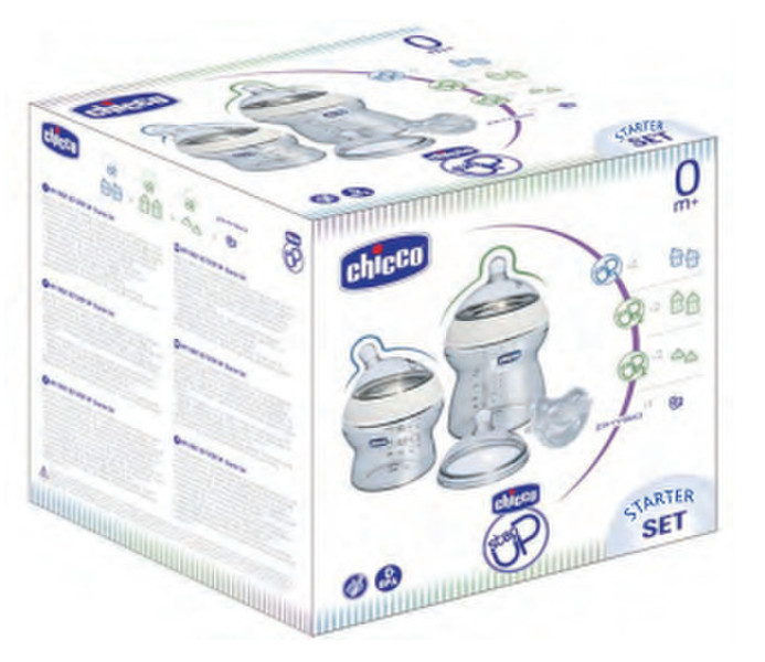 Chicco 00060070200000 250ml Blau, Durchscheinend, Weiß Babyflasche