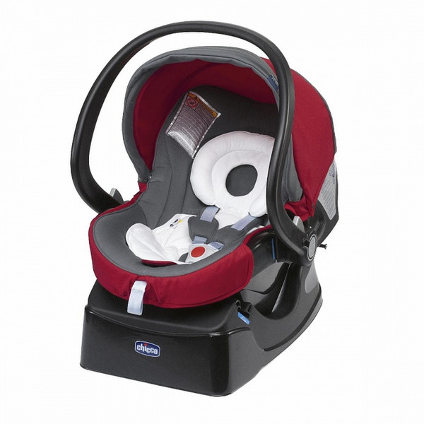 Chicco Auto-Fix Fast 0+ (0 - 13 kg; 0 - 15 Monate) Schwarz, Rot Autositz für Babys