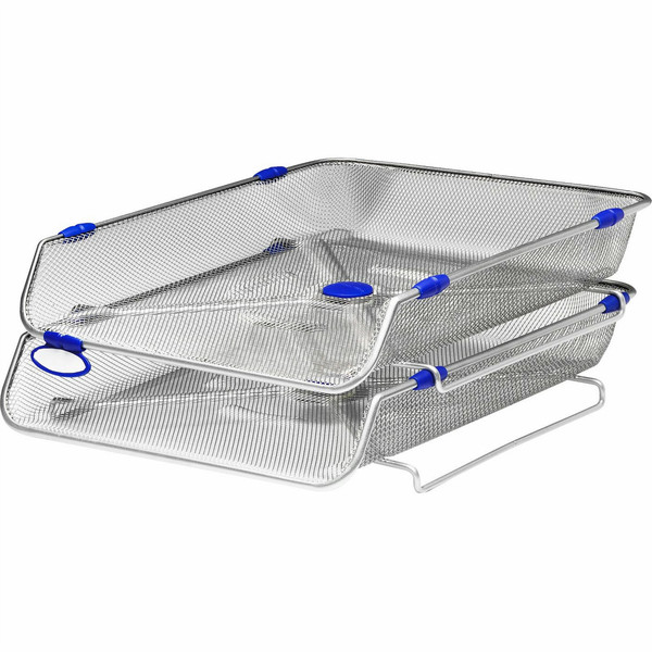 Rexel SWIVEL+STACK LETTER TRAY SLV