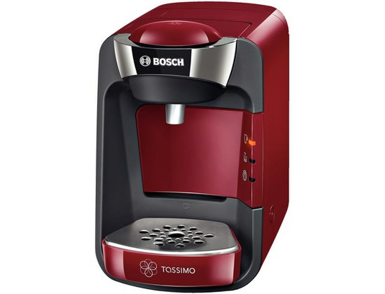 TASSIMO TAS3203CH Pod coffee machine 0.8L Anthracite,Red coffee maker