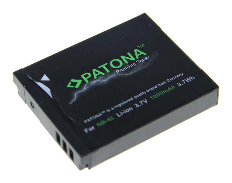 PATONA 1209 Lithium-Ion 1000mAh 3.7V rechargeable battery