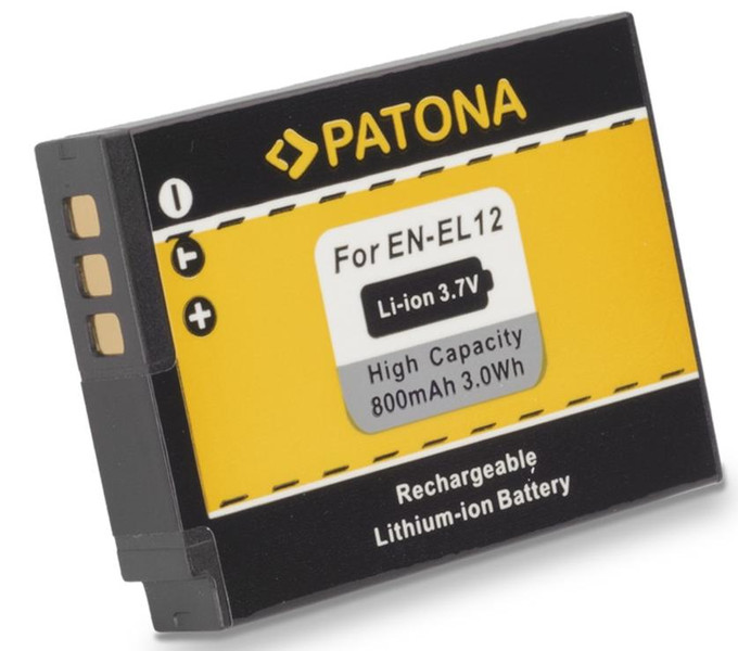 PATONA 1088 Lithium-Ion 800mAh 3.7V Wiederaufladbare Batterie