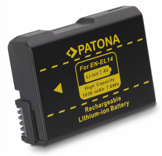 PATONA 1134 Lithium-Ion 1030mAh 7.4V Wiederaufladbare Batterie