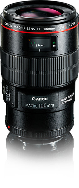 Canon EF 100mm f/2.8L IS USM Macro SLR Macro lens Schwarz